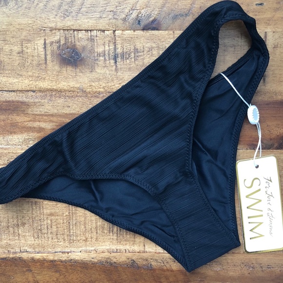 FOR LOVE & LEMONS • La Playa Black Bikini Bottom - Picture 4 of 8